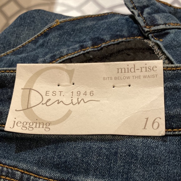 Denim jogging. Size 16 - Picture 6 of 8